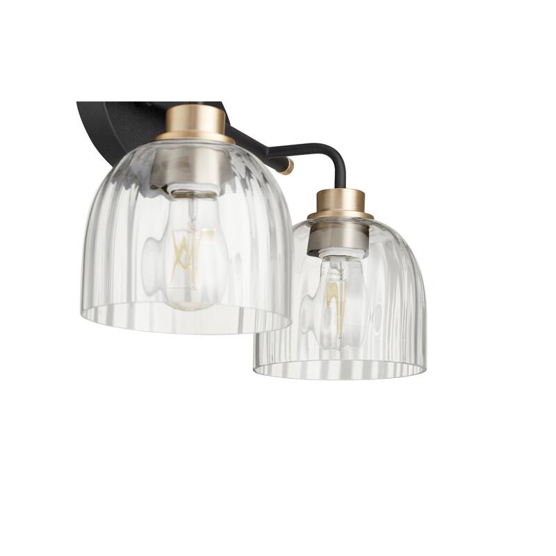 Quorum International Espy 2 Light 16" Wide Bathroom Vanity Light