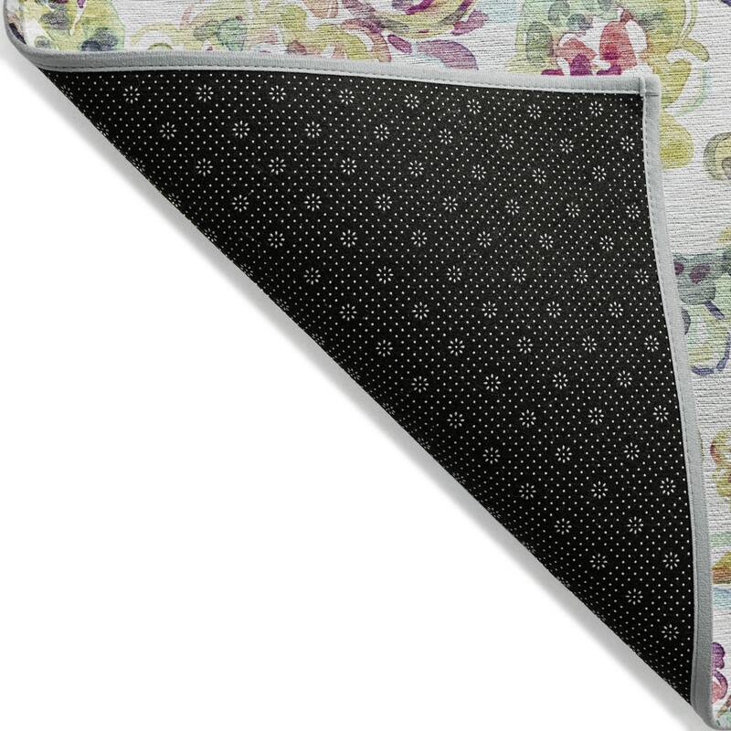 HomeRoots Paisley Transitional Rectangle Outdoor Rug