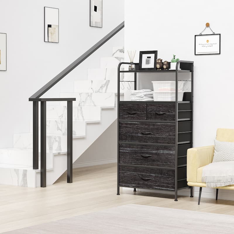5 Dressers for Hallway, Entryway with Storage Organizer