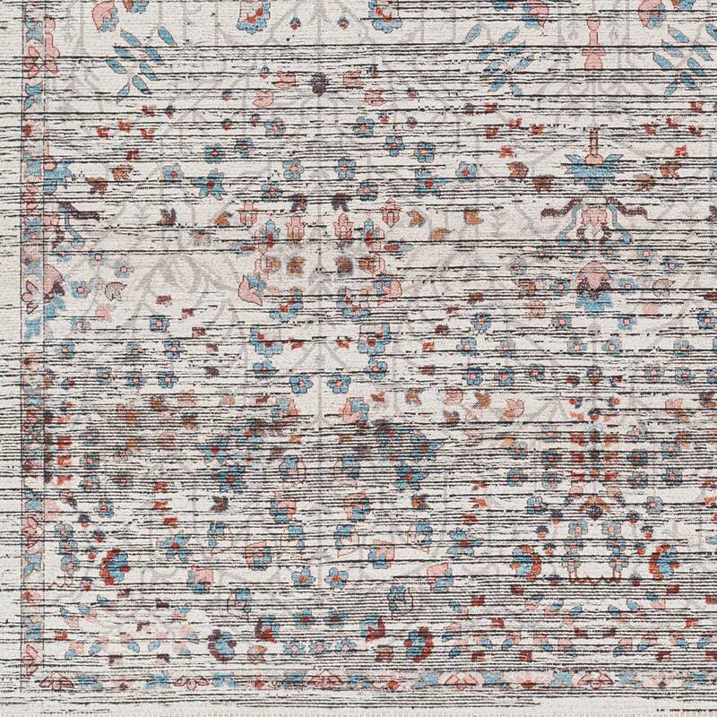 Livabliss Nolita Distressed Tree-of-Life Machine Washable Area Rug