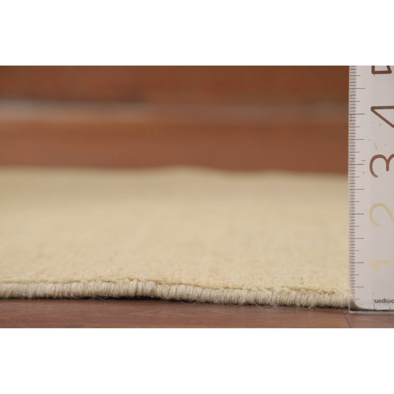 Oriental Gabbeh Foyer Rug Hand-Knotted Contemporary Wool Carpet - 2'8"x 4'11"