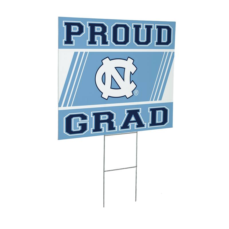 University of North Carolina 24" x 18" Graduation Coroplast Outdoor Yard Sign
