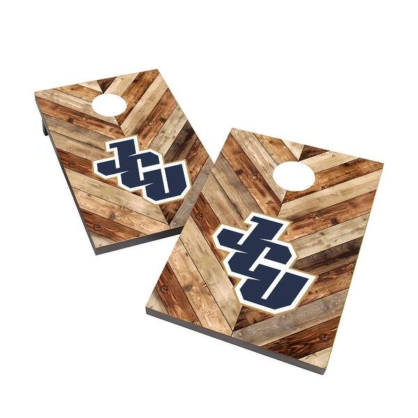 slide 2 of 5, John Carroll University Blue Streaks 2x4 Cornhole Bag Toss Game