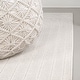 preview thumbnail 12 of 24, JONATHAN Y Anders High-Low Modern Scandinavian Arch Stripe Monotone Ivory Indoor/Outdoor Rug