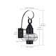2 Pack 1- Light Outdoor Wall Lantern Light Set - 9"x10.72"x17.51"