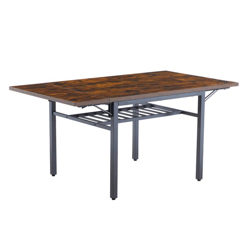 Modern Coffee Table with Big Capacity and Child Safe MDF Top for Be Used Compact Living Rooms Family Nights