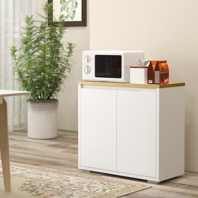 Sideboard Buffet Cabinet with Doors and Adjustable Shelf