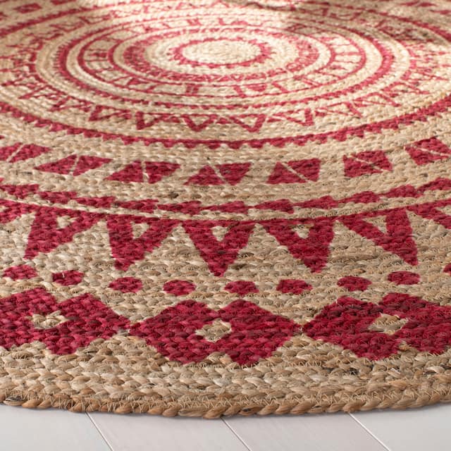SAFAVIEH Handmade Natural Fiber Valentien Casual Jute Rug