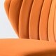 preview thumbnail 96 of 105, Luna Modern Glam Upholstered Tufted Back Side Accent Dining Chair with Small Base by HULALA HOME