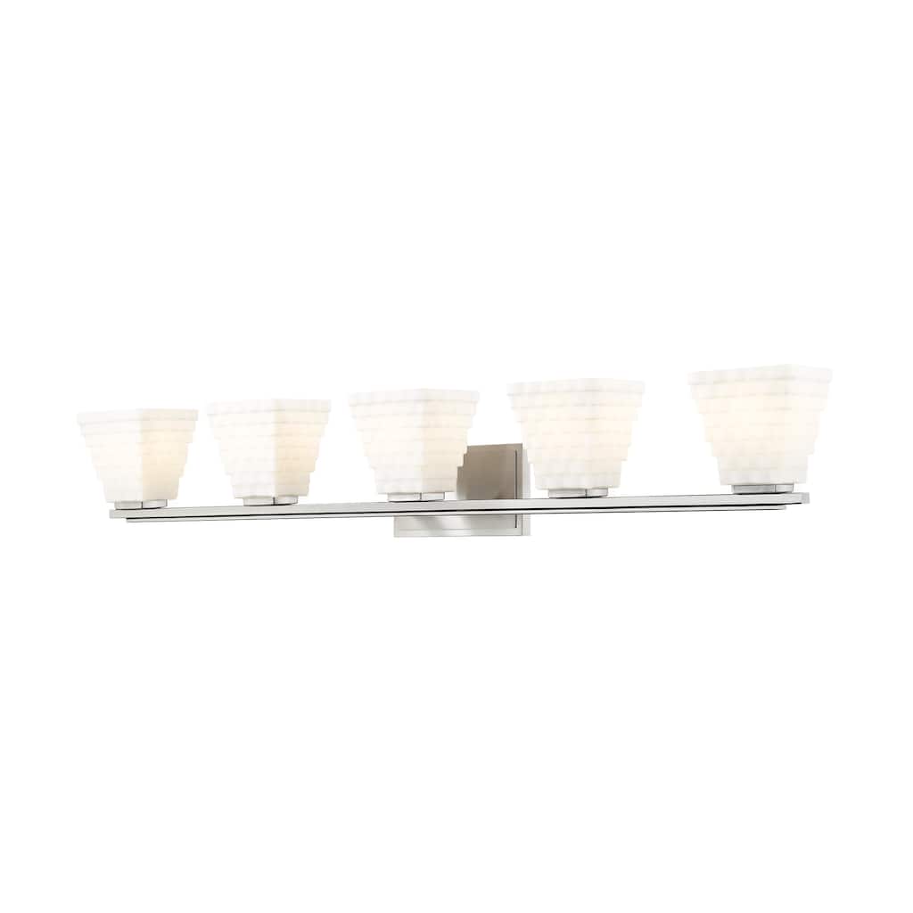 Z-Lite Annalise 5 Light Vanity - Brushed Nickel