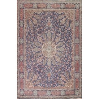 Traditional Tabriz Persian Vintage Rug Handmade Oriental Wool Carpet ...