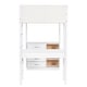 preview thumbnail 11 of 82, Teddy Fleece Loft Bed with Shelves, Drawers and Desk