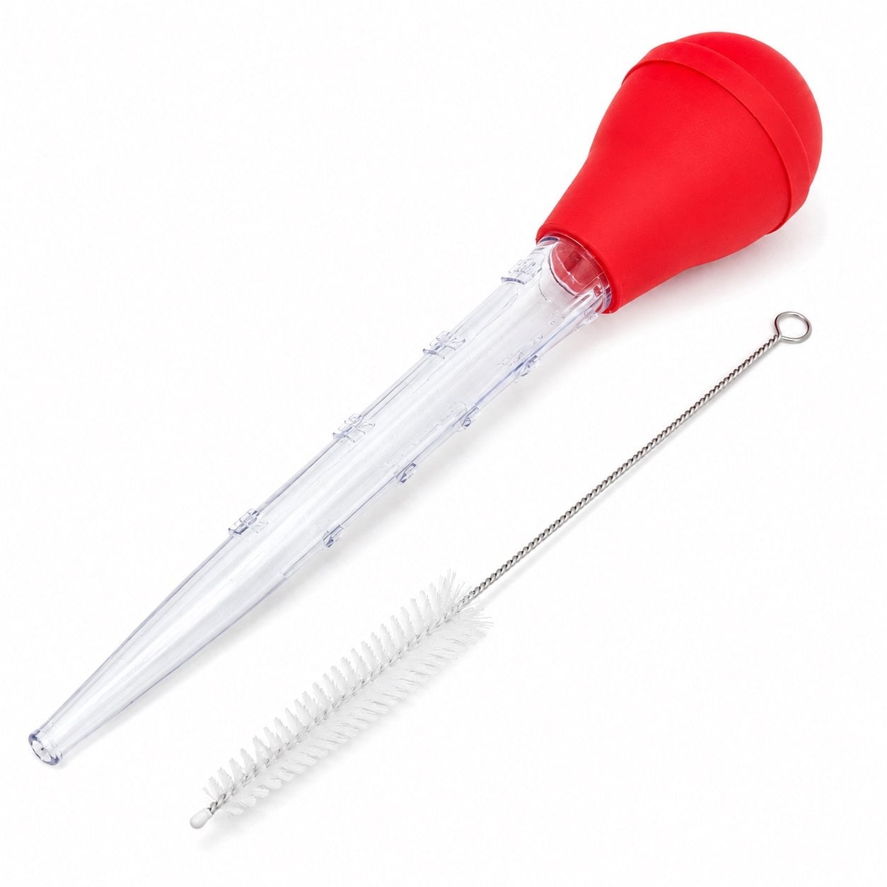 Handy Housewares Deluxe Turkey Baster with Cleaning Brush