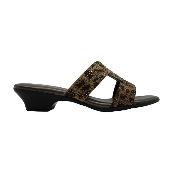 Karen Scott Womens Esmayy Fabric Open Toe Casual Slide Sandals. Opens flyout.