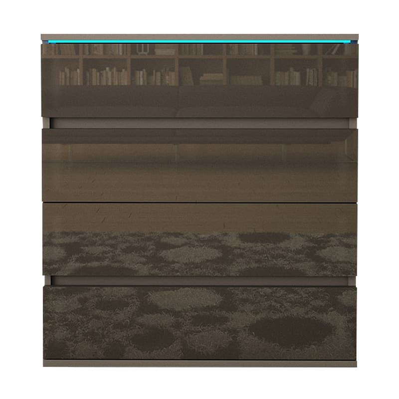 Strick & Bolton Cyrena Glossy Modern Dresser