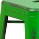 preview thumbnail 35 of 64, Backless Distressed Metal Indoor/Outdoor Counter Height Stool