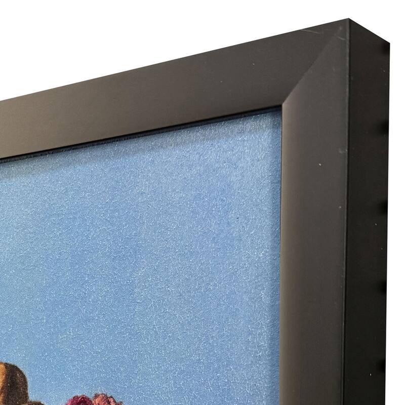 HomeRoots Bird Trio Black Framed Wall Art