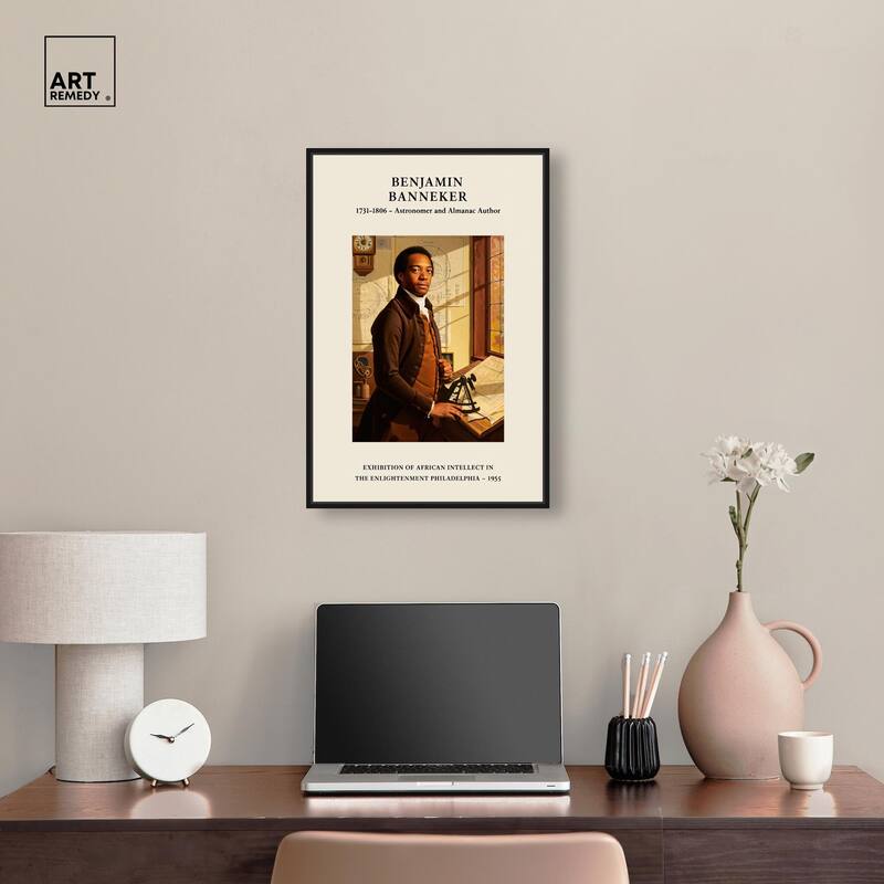 Astronomer at Work Canvas by Art Remedy