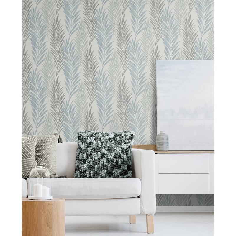 Seabrook Designs Francisca Climbing Leaves Unpasted Wallpaper