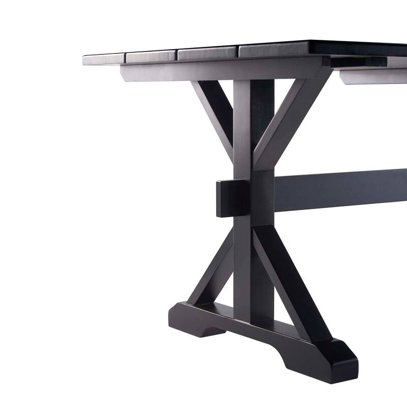 Windchime 71" Wood Dining Table - N/A