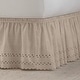 preview thumbnail 2 of 34, Copper Grove Falcata Wrap-Around Eyelet Ruffled Bed Skirt