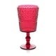 preview thumbnail 2 of 4, Certified International Victoria Set of 6 Acrylic All Purpose Goblet 14 oz - 3.50"W x 3.50"D x 7.00"H