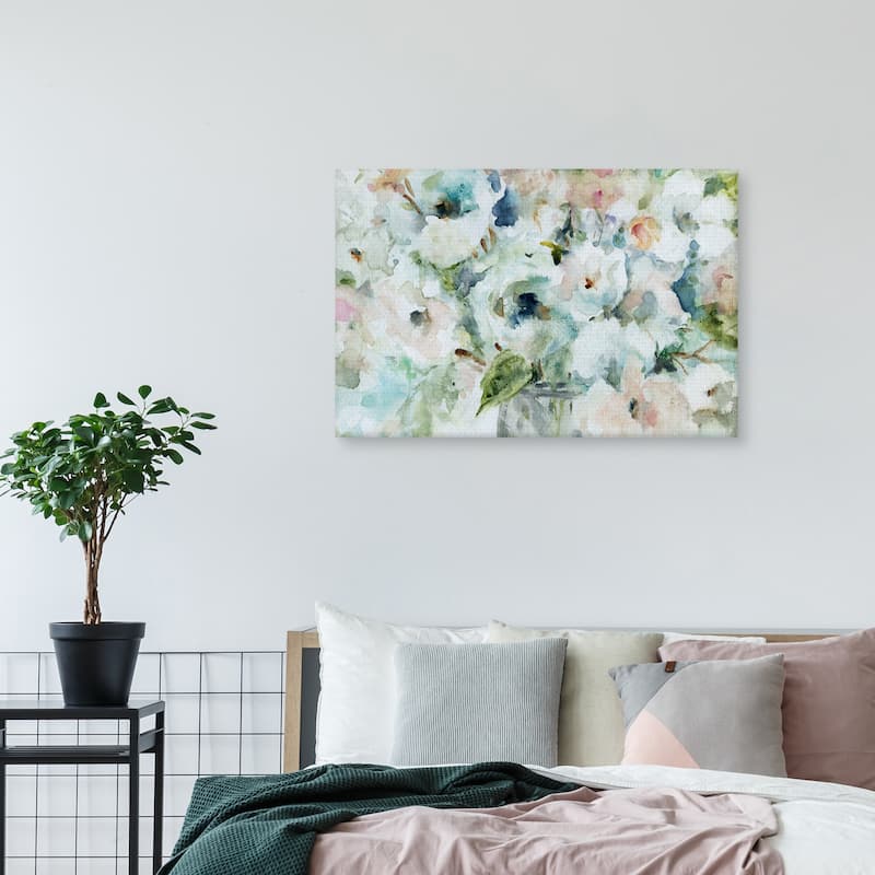 Blooming Softly by Carol Robinson Canvas Art Print
