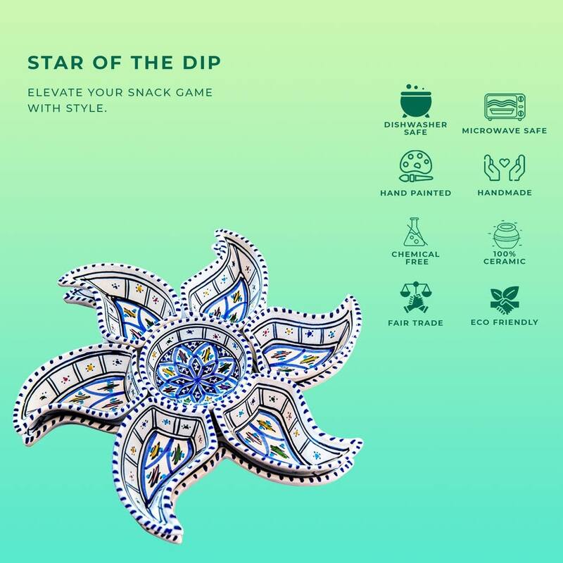 Large Star Set & Serving Platter