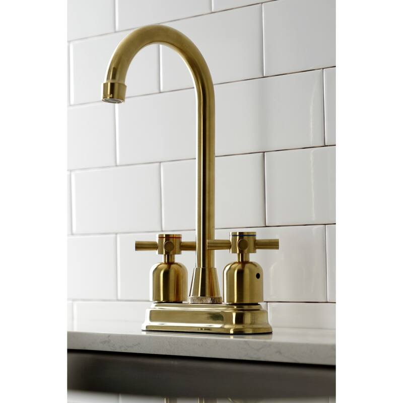 Kingston Brass Concord 4 in. Centerset Bar Faucet