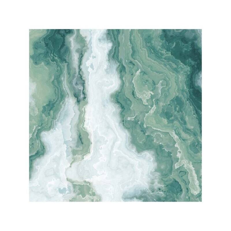 Isle 6x6 Glossy Porcelain Agate Geode Tile - Floor, Wall, Backsplash
