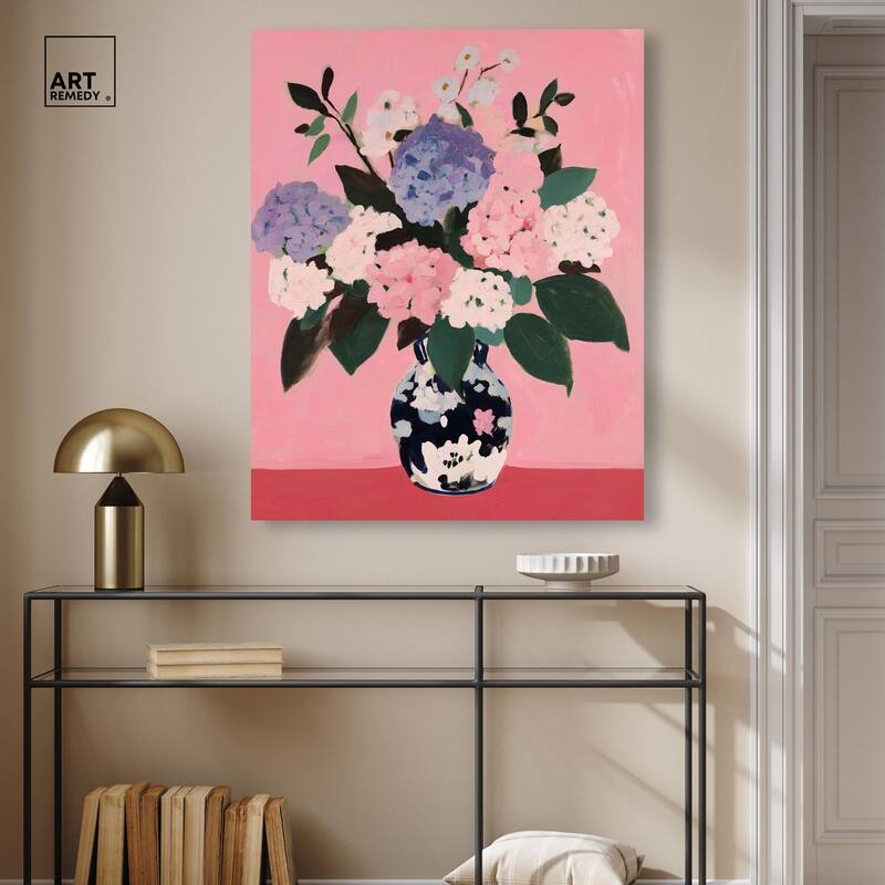 Flower Pot Dream I Canvas by Art Remedy, Gallery Wrapped