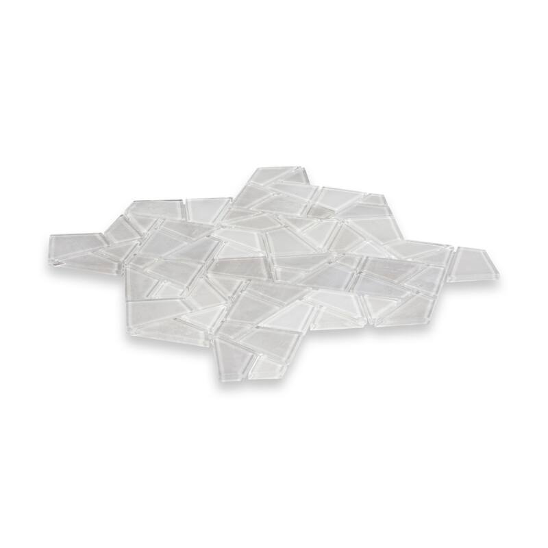 Medley 11 in. x 11 in. Glass Mesh-Mounted Mosaic Wall Tile