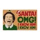preview thumbnail 3 of 5, Licensed Paramount Elf Buddy Welcome Holiday Indoor/ Outdoor Coir Door Mat, 2 Pack
