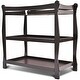 preview thumbnail 8 of 8, Costway Espresso Sleigh Style Baby Changing Table Infant Newborn