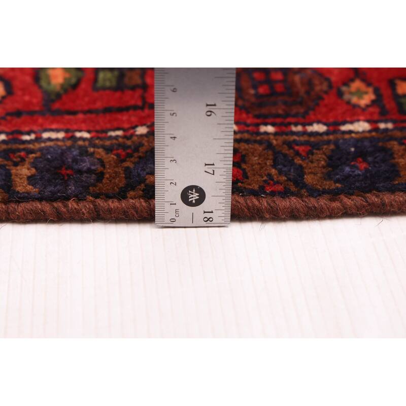 ECARPETGALLERY Hand-knotted Anadol Red Wool Rug - 4'2 x 6'9