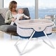 preview thumbnail 2 of 8, BabyJoy Foldaway Baby Bassinet Crib Newborn Rocking Sleeper Traveler