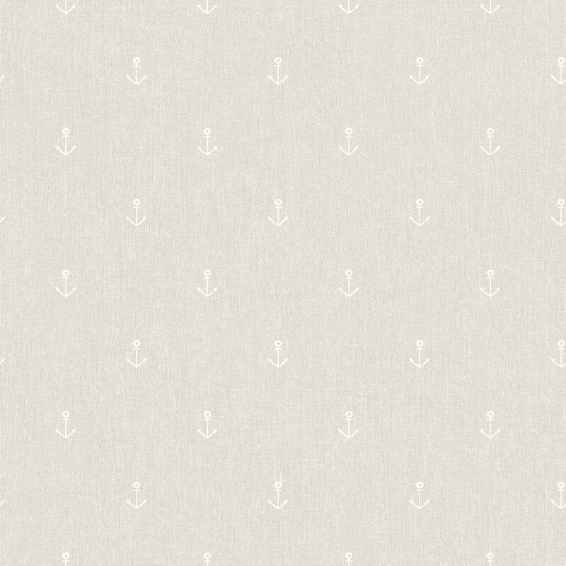 Veer Decor Anchors Away Wallpaper - Beige