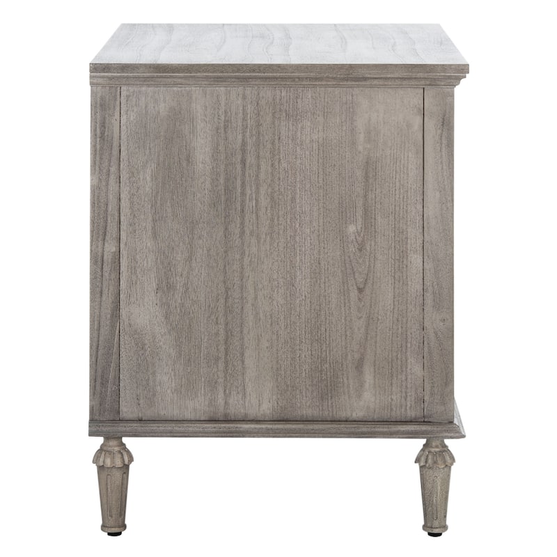 SAFAVIEH Couture Melkorka 1-Drawer Wood Nightstand