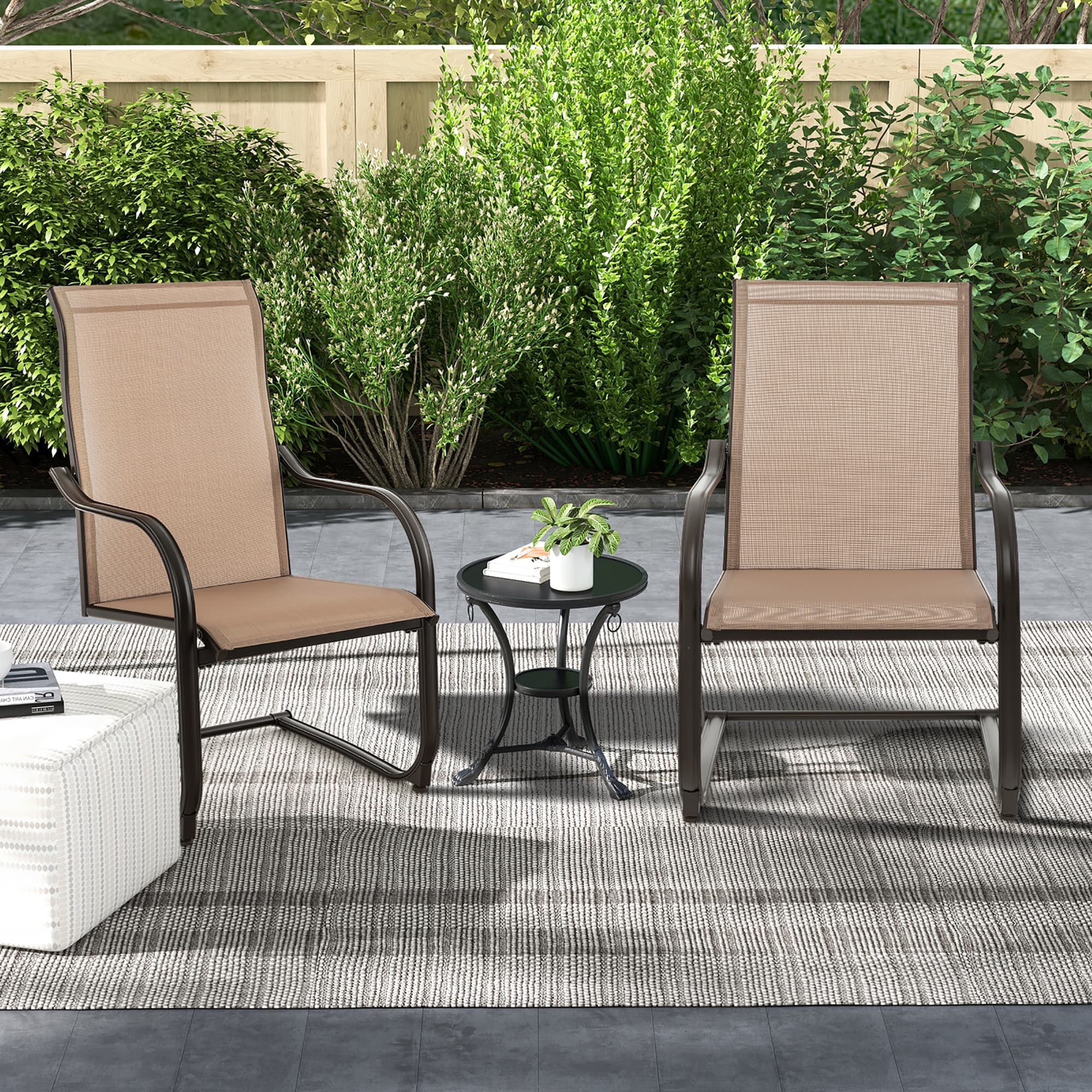 Spring motion 2025 patio dining chairs
