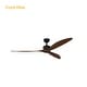 preview thumbnail 9 of 14, Ceiling Fan no Light with Remote Control,6 Speeds,1/4/8 H Timer,Indoor/Outdoor Walnut Fan