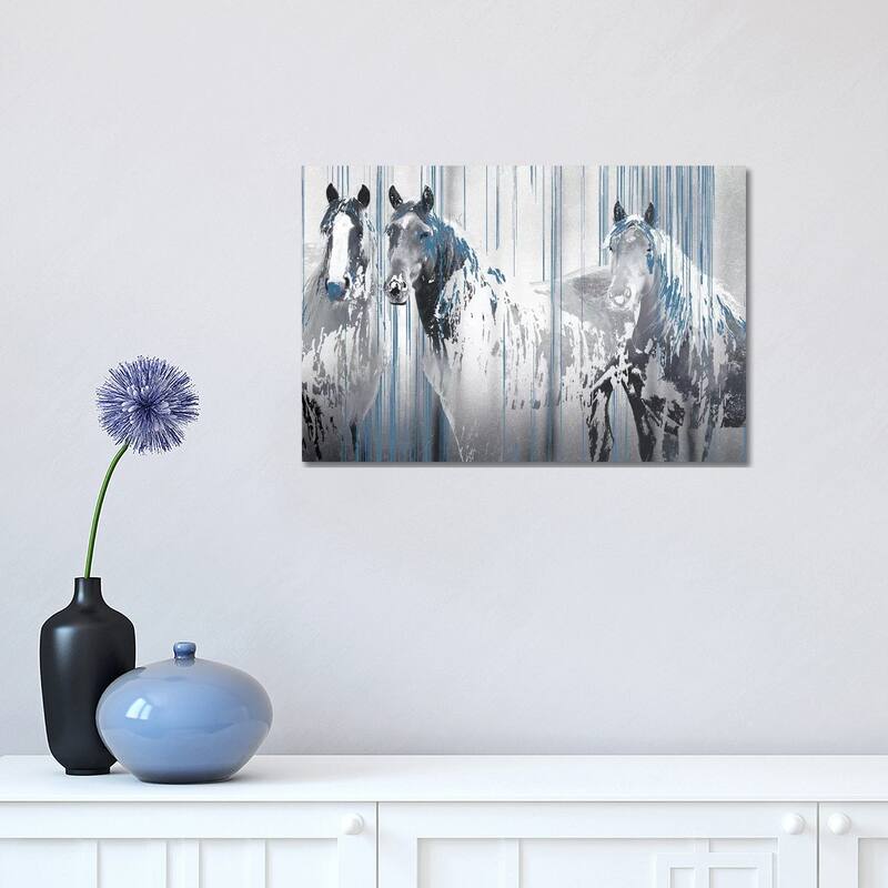 iCanvas "Three's Company" by Marvin Pelkey Canvas Print - 12x18x1.5