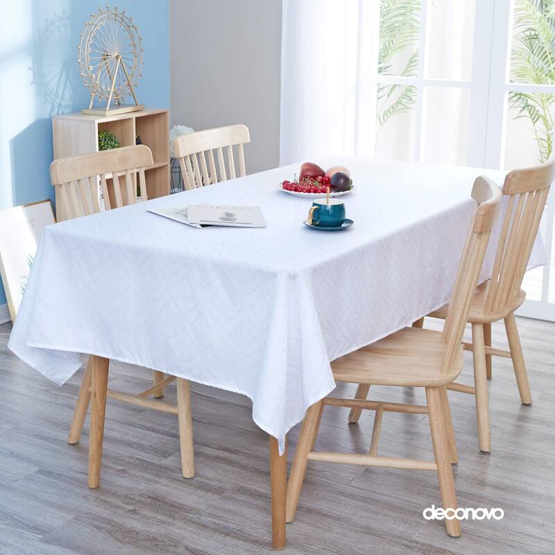 Sectors Pattern Tablecloth Printed Oxford Square Decorative Table Cloth