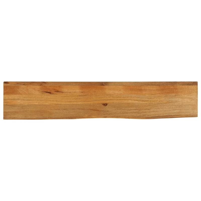 vidaXL Wall Shelf Solid Acacia wood in Durable - 15.7 x 71 x 1 in