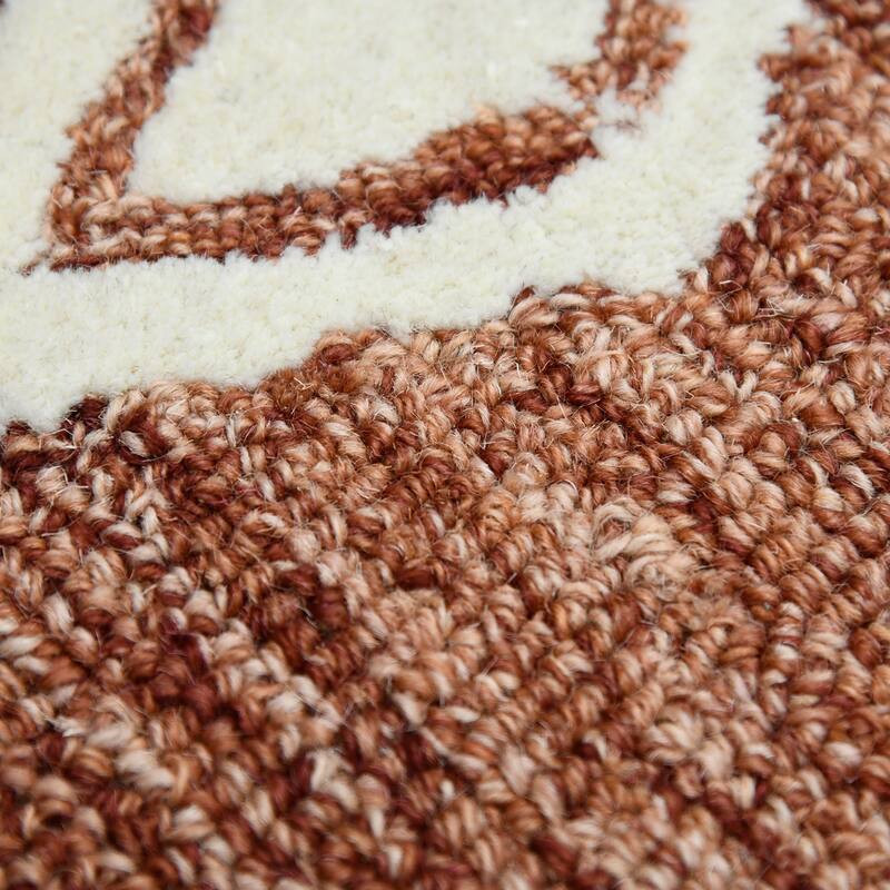 Visalle Raton Hand-Hooked Wool Area Rug