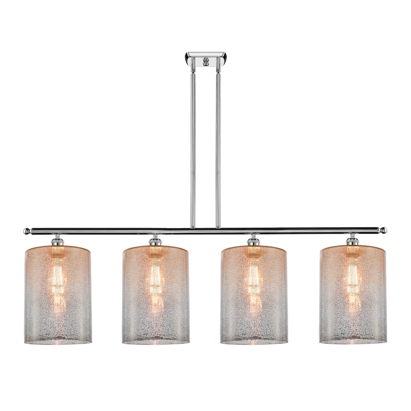 Innovations Lighting Cobbleskill - 4 Light 48" Island Light - Mercury/Polished Chrome