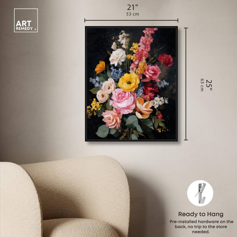 Garden Richness II Canvas by Art Remedy