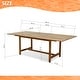 preview thumbnail 9 of 11, Certified Teak Patio Dining Set, Extendable Table and Foldable Chairs, Ideal for Outdoors