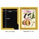 preview thumbnail 16 of 138, Printed Tuscan Fruits IV -Framed Print w/glass-Cherry Red