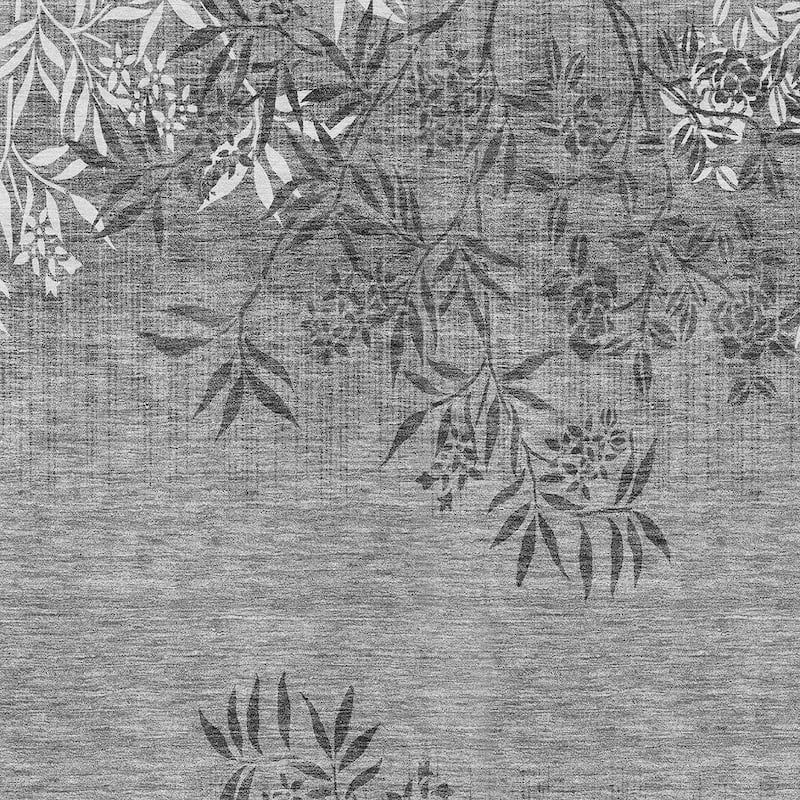 HomeRoots Floral Transitional Rectangle Outdoor Rug