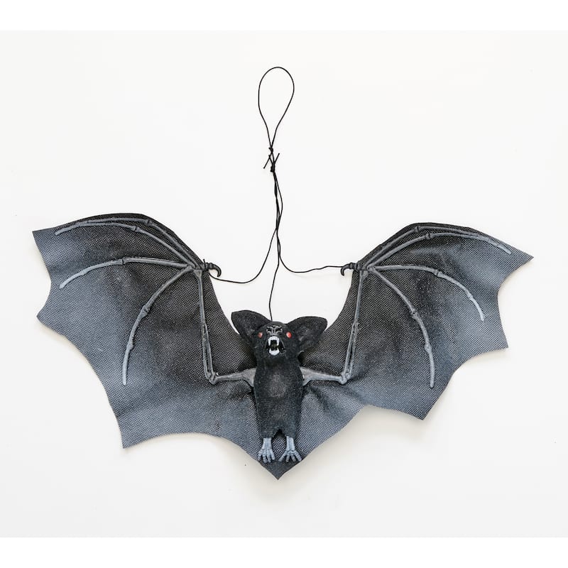 20" Hanging Halloween Bat, Set of 2